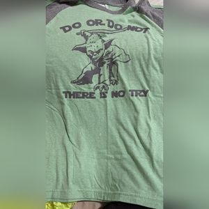 Do or do not there is not try star wars t-shirt size m